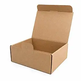 14x10.5x5cm Lockable Box - 0.2 Desi Box - Kraft - 1