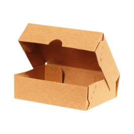 14x10x4cm E-Commerce Cargo Box - 4 Points - Kraft - Thumbnail