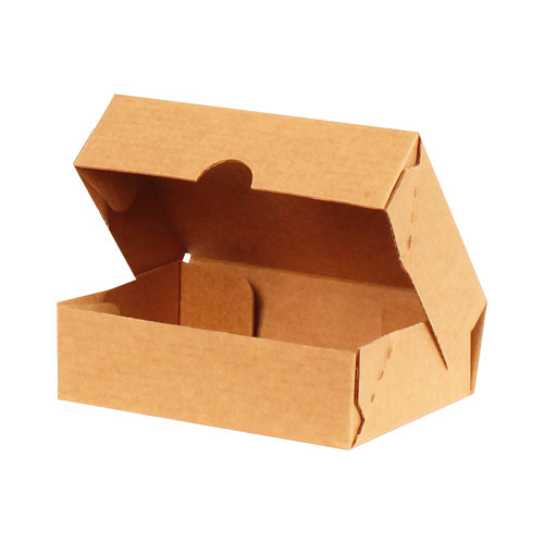 14x10x4cm E-Commerce Cargo Box - 4 Points - Kraft