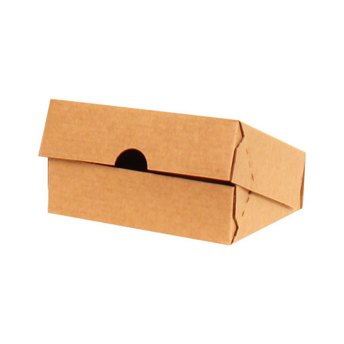 14x10x4cm E-Commerce Cargo Box - 4 Points - Kraft