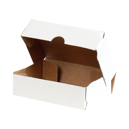 14x10x4cm E-Commerce Cargo Box - 4 Dots - White