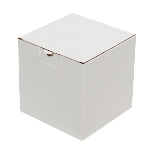 14x14x14cm Box - White
