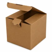 14x14x14cm Locked Box - 0.9 Desi Box - Kraft - 3