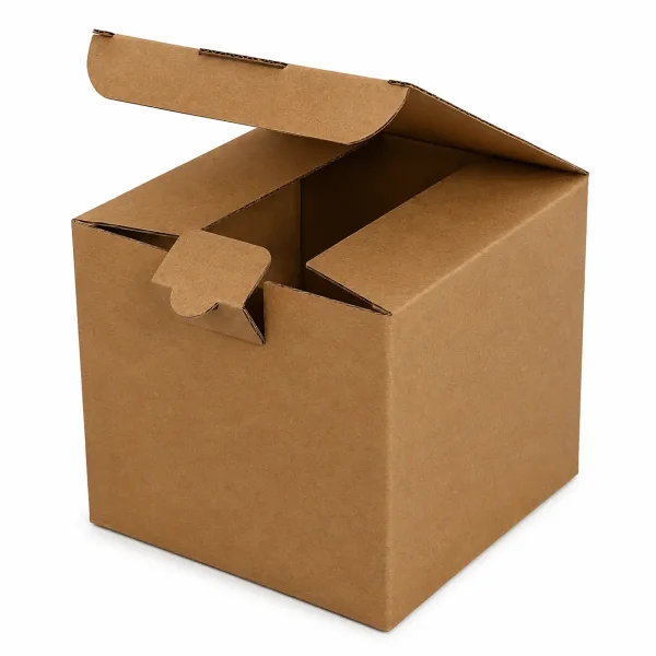 14x14x14cm Locked Box - 0.9 Desi Box - Kraft - 3