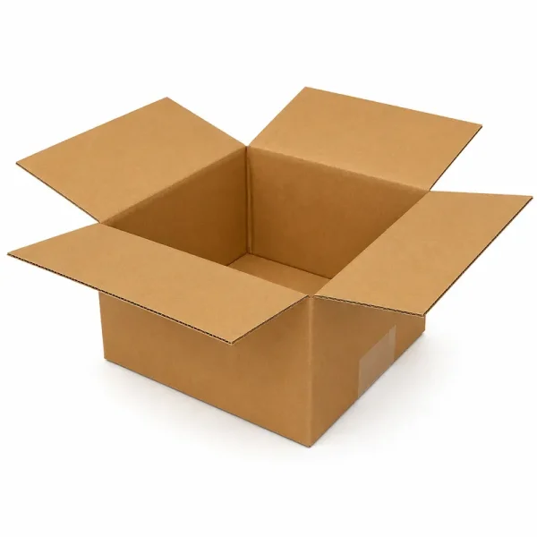 14x14x7cm Single Corrugated Box - Kraft - 1