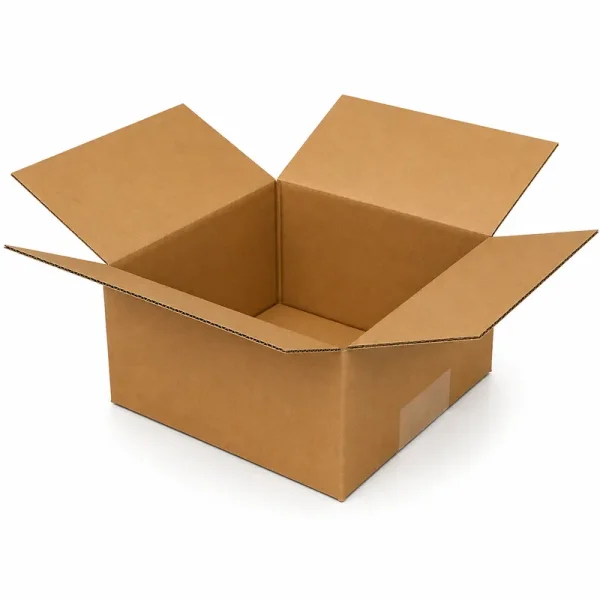 14x14x7cm Single Corrugated Box - Kraft - 3
