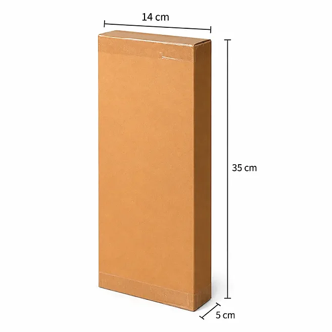 14x5x35cm Koli - 1 Desi Koli - Tek Oluklu Koli - Kraft - 3