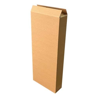 14x5x35cm Single Corrugated Box - Kraft - Thumbnail
