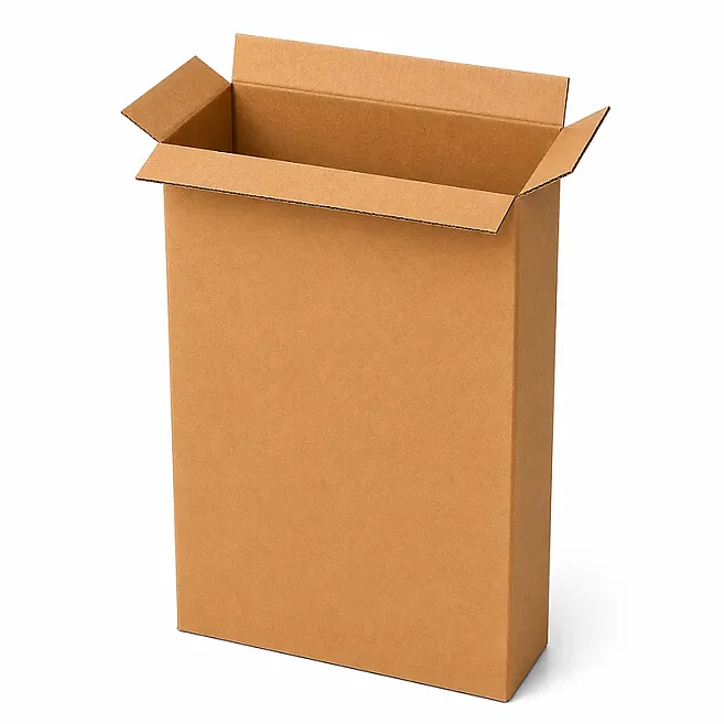14x5x35cm Single Corrugated Box - Kraft - 1