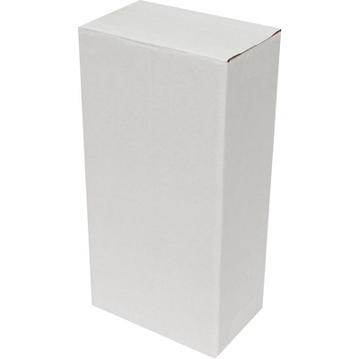 14x8x27cm Single Corrugated White Box - Thumbnail