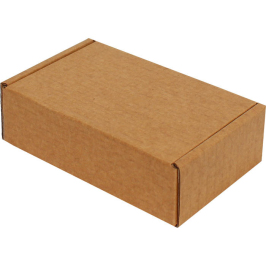 14x8x4cm Locked Box - Kraft - Thumbnail