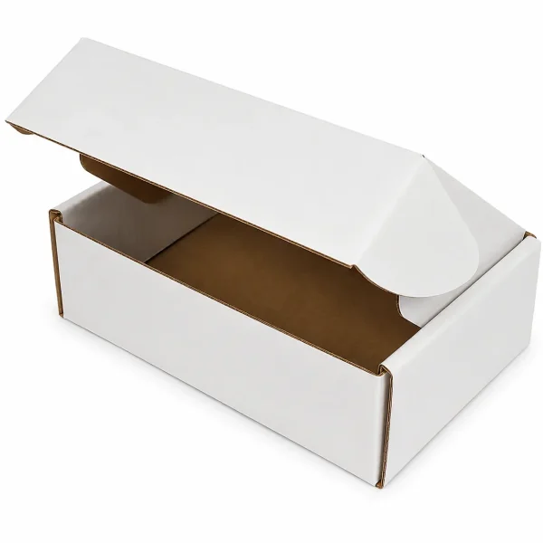 14x8x4cm Locked Box - 0.2 Desi Box - White - 3