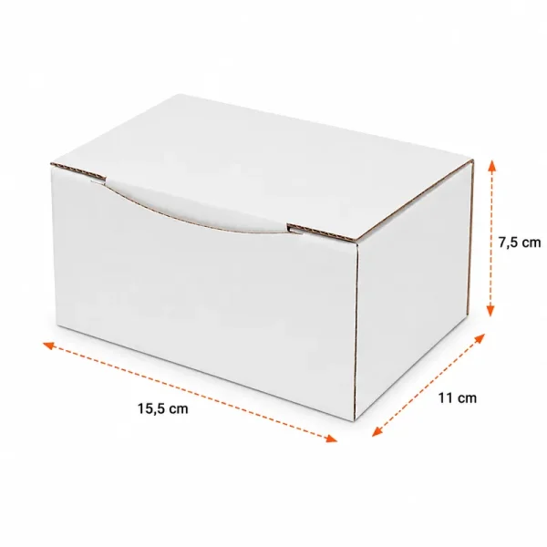 صندوق قفل 15.5 × 11 × 7.5 سم - صندوق ديسي 0.4 - أبيض - Kolicim (1)