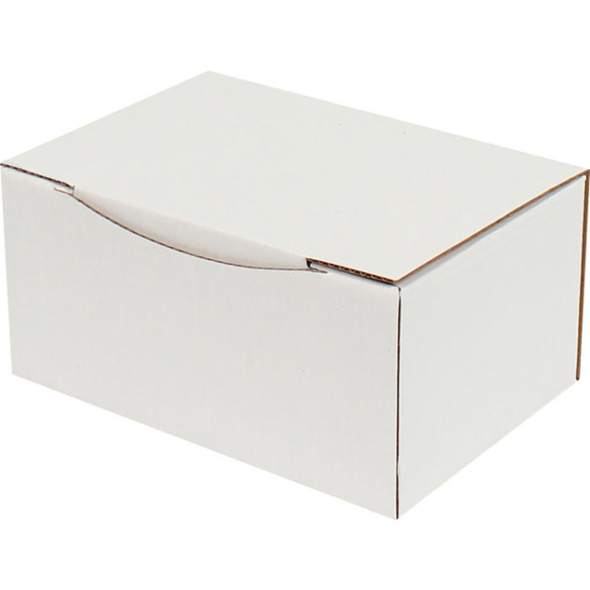 15.5x11x7.5cm Lock Box - 0.4 Desi Box - White - 2