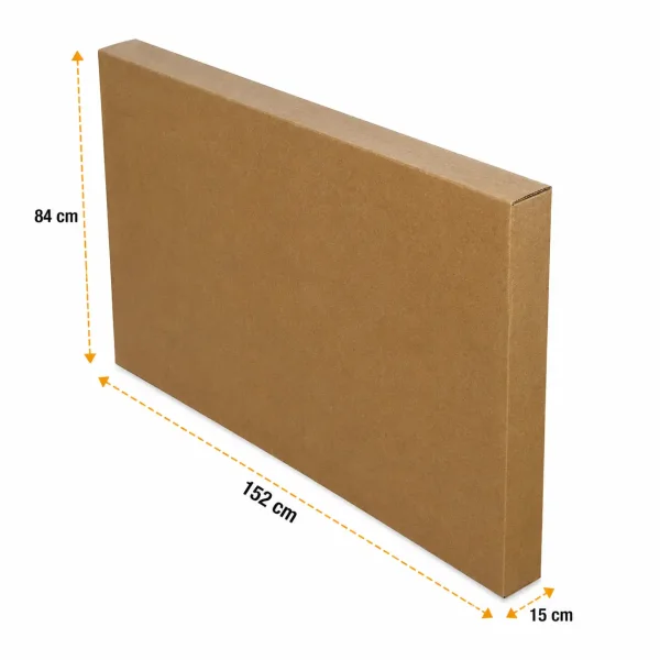 152x15x84cm LCD TV Packing Box - 68 Desi - Kraft - Kolicim (1)