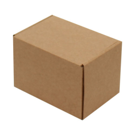 15x10x10cm Locked Box - Kraft - Thumbnail