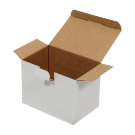 15x10x11cm Locked Box - White - Thumbnail