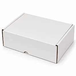 15x13x5cm Kutu - 0,5 Desi Kutu - Kilitli Kutu - Beyaz - 3