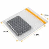 15×15+5 cm Bubble Mailer – Adhesive - 2