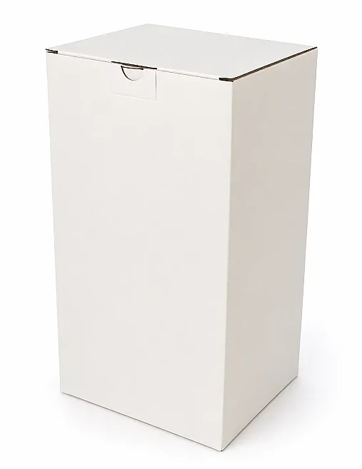 15x15x30cm Locked Box - 2 Desi Boxes - White - 3