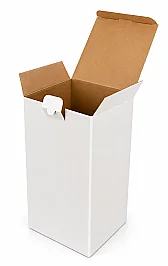 15x15x30cm Locked Box - 2 Desi Boxes - White - 1