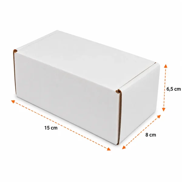 15x8x6.5cm Locked Box - White - Kolicim (1)