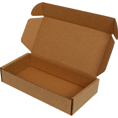 16.5x15x7.5 cm Locked Box - Kraft - Thumbnail