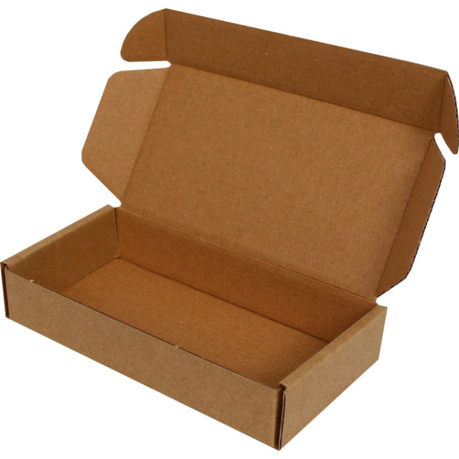 16.5x15x7.5 cm Locked Box - Kraft