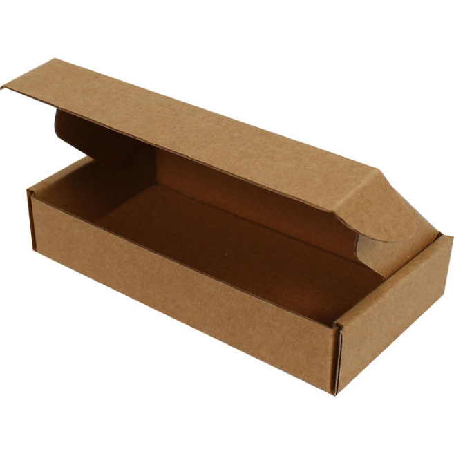 16.5x15x7.5 cm Locked Box - Kraft