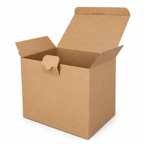 16x14x18cm Lockable Box - 1.3 Desi Box - Kraft - 1