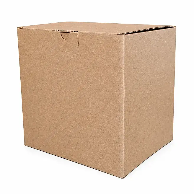 16x14x18cm Lockable Box - 1.3 Desi Box - Kraft - 3