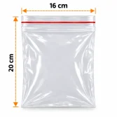 16x20cm Kilitli Poşet - 600 Adet - 1
