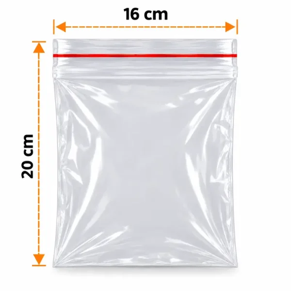 16x20cm Kilitli Poşet - 600 Adet - 1