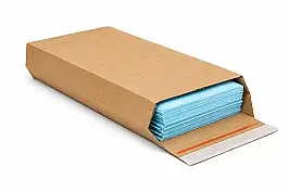 صندوق على شكل مظروف 16×22×7 سم – كرافت - 2