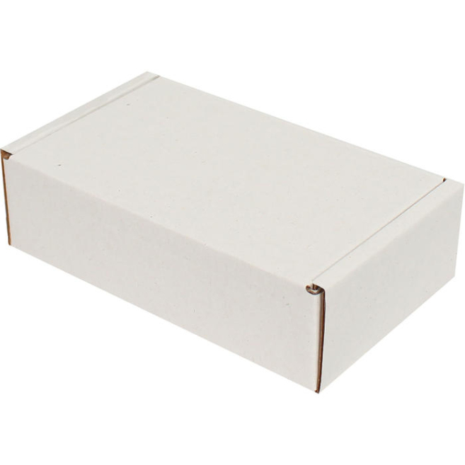 16x8x3cm Box - Locked Box - 0.1 Deci Box - White - 3