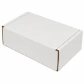 16x8x3cm Box - Locked Box - 0.1 Deci Box - White - 3
