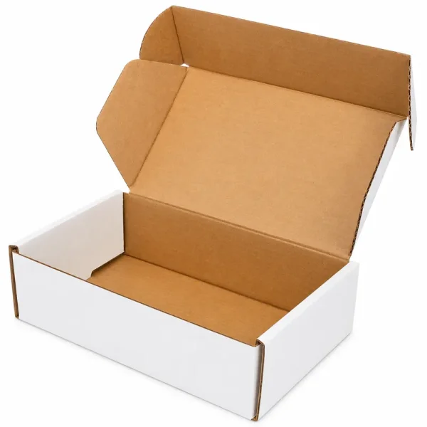 16x8x3cm Box - Locked Box - 0.1 Deci Box - White - 1