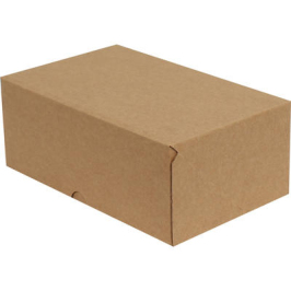 17x12,5x7,5cm E-Commerce Cargo Box - 4 Points - Kraft - Thumbnail