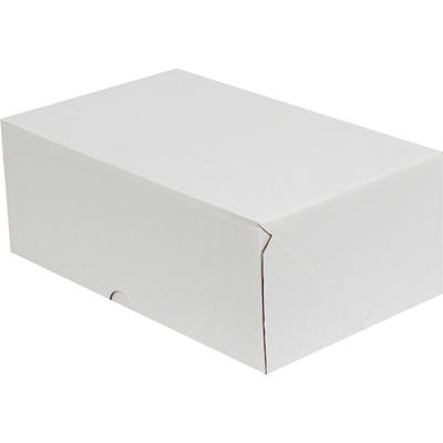 17x12,5x7,5cm Kutu - E Ticaret Kargo Kutusu - 0,5 Desi Kutu - 4 Nokta Kutu - Beyaz - Thumbnail