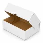 17x12,5x7,5cm E Ticaret Kutusu - 0,5 Desi Kutu - 4 Nokta Kutu - Beyaz - 1