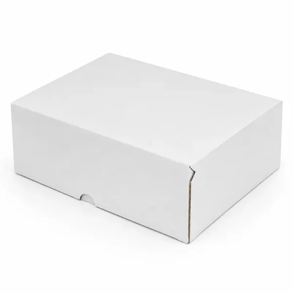 17x17x6cm E Ticaret Kutusu - 0,5 Desi Kutu - 4 Nokta Kutu - Beyaz - 2