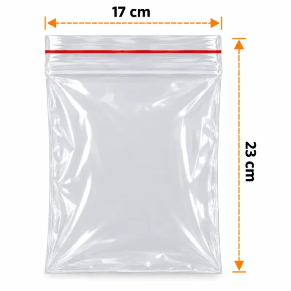 17x23cm Kilitli Poşet - 300 Adet - 1