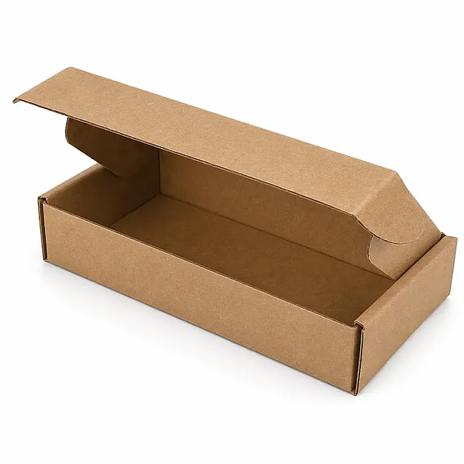 17x8x4cm Kutu - 0,2 Desi Kutu - Kilitli Kutu - Kraft - Kolicim (1)