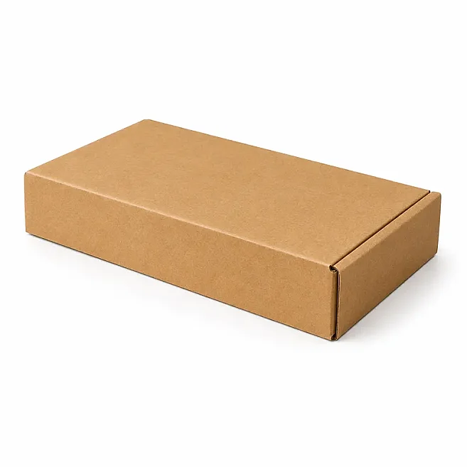 18x10x3cm Kutu - 0,2 Desi Kutu - Kilitli Kutu - Kraft - 3