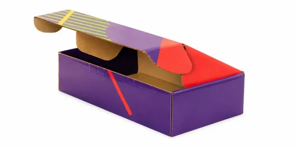 18x10x4.5cm Patterned Box - Navy Blue-Claret Red - Green - Kolicim (1)