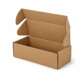 18x7,5x6cm Kutu - 0,1 Desi Kutu - Kilitli Kutu - Kraft - 1