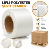 19mm Lifli Kompozit Çember - Beyaz - 3