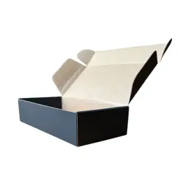19x13x6cm Kutu - 0,5 Desi Kutu - Kilitli Kutu - Siyah - 3