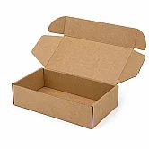 19x13x6cm Kutu - 0,5 Desi Kutu - Kilitli Kutu - Kraft - 1