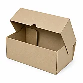 علبة بحجم 20×13×7.5 سم – صندوق شحن للتجارة الإلكترونية – حجم 0.7 ديسي – علبة ملصقة بأربع نقاط – ورق - 1